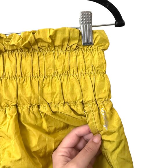 FP MOVEMENT The‎ Way Home Athletic Shorts Neon Green Medium - Picture 4 of 5